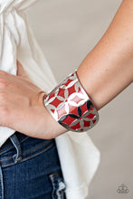 Load image into Gallery viewer, Garden Fiesta - Red Bracelet - Paprazzi Jewelry