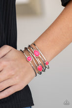 Load image into Gallery viewer, Fashion Frenzy - Pink Bracelet - Paparazzi Jewelry