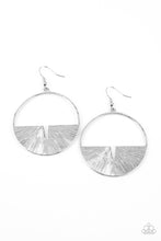 Load image into Gallery viewer, paparazzi-accessories-reimagined-refinement-silver-earrings