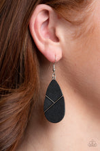Load image into Gallery viewer, Sequoia Forest - Black Earrings - Paparazzi Jewelry