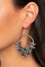 Load image into Gallery viewer, Eden Essence - Silver Earrings - Paparazzi Jewelry
