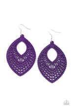 Load image into Gallery viewer, paparazzi-accessories-one-beach-at-a-time-purple-earrings