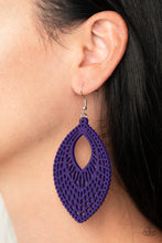 Load image into Gallery viewer, One Beach At A Time - Purple Earrings - Paparazzi Jewelry