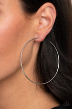 Load image into Gallery viewer, Very Curvaceous - Silver Earrings - Paparazzi Jewelry