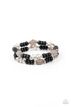 Load image into Gallery viewer, paparazzi-accessories-delightfully-dainty-black-bracelet