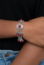 Load image into Gallery viewer, Flirty Finery - Red Bracelet - Paparazzi Jewelry
