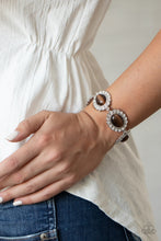 Load image into Gallery viewer, Demurely Diva - Brown Bracelet - Paprazzi Jewelry