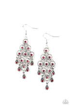Load image into Gallery viewer, paparazzi-accessories-chandelier-cameo-red
