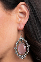 Load image into Gallery viewer, Icy Eden - Pink Earrings - Paprazzi Jewelry