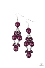 Load image into Gallery viewer, paparazzi-accessories-superstar-social-purple-earrings