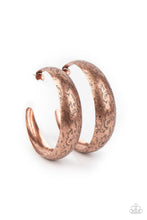 Load image into Gallery viewer, paparazzi-accessories-sahara-sandstorm-copper-earrings