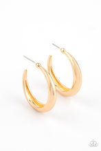 Load image into Gallery viewer, paparazzi-accessories-lay-it-on-thick-gold-earrings