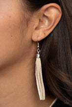 Load image into Gallery viewer, Feel at HOMESPUN - White Necklace - Paprazzi Jewelry