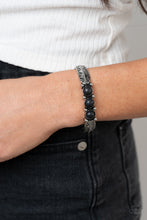 Load image into Gallery viewer, Mojave Glyphs - Black Bracelet - Paprazzi Jewelry