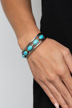 Load image into Gallery viewer, River Rock Canyons - Blue Bracelet - Paparazzi Jewelry