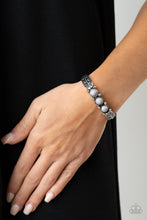 Load image into Gallery viewer, Mojave Glyphs - Silver Bracelet - Paparazzi Jewelry