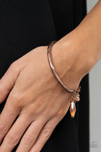 Load image into Gallery viewer, Let Yourself GLOW - Copper Bracelet - Paprazzi Jewelry