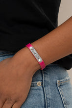 Load image into Gallery viewer, Love Life - Pink Bracelet - Paprazzi Jewelry
