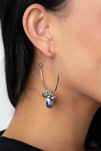Load image into Gallery viewer, Dazzling Downpour - Silver Earrings - Paprazzi Jewelry