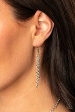 Load image into Gallery viewer, Triangulated Twinkle - Red Necklace - Paparazzi Jewelry