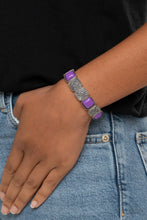 Load image into Gallery viewer, Trendy Tease - Purple Bracelet - Paparazzi Jewelry