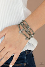 Load image into Gallery viewer, WOODnt Count It - Silver Bracelet - Paparazzi Jewelry