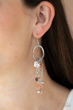 Load image into Gallery viewer, Charm School - Orange Earrings - Paprazzi Jewelry