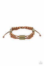 Load image into Gallery viewer, paparazzi-accessories-always-adrift-brown-bracelet