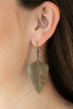 Load image into Gallery viewer, One Of The Flock - Brass Earrings - Paprazzi Jewelry