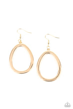 Load image into Gallery viewer, paparazzi-accessories-casual-curves-gold-earrings
