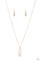 Load image into Gallery viewer, paparazzi-accessories-with-all-your-hearts-gold-necklace