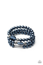 Load image into Gallery viewer, paparazzi-accessories-exquisitely-elegant-blue-bracelet