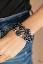Load image into Gallery viewer, Exquisitely Elegant - Blue Bracelet - Paparazzi Jewelry