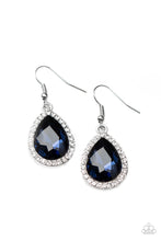Load image into Gallery viewer, paparazzi-accessories-dripping-with-drama-blue-earrings