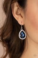 Load image into Gallery viewer, Dripping With Drama - Blue Earrings - Paparazzi Jewelry