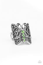 Load image into Gallery viewer, paparazzi-accessories-butterfly-bling-green-ring