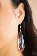 Load image into Gallery viewer, Crystal Crowns - Pink Earrings - Paparazzi Jewelry