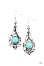 Load image into Gallery viewer, paparazzi-accessories-canyon-climate-blue-earrings