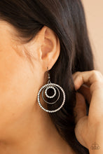 Load image into Gallery viewer, Bodaciously Bubbly - Black Earrings - Paparazzi Jewelry