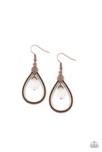 Load image into Gallery viewer, paparazzi-accessories-ill-believe-it-zen-i-see-it-copper-earrings