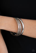 Load image into Gallery viewer, Get Into Gear - Silver Bracelet - Paparazzi Jewelry
