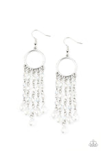 Load image into Gallery viewer, paparazzi-accessories-dazzling-delicious-white-earrings
