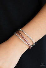 Load image into Gallery viewer, Mix and Mash - Purple Bracelet - Paparazzi Jewelry