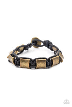 Load image into Gallery viewer, paparazzi-accessories-rural-crew-black-bracelet
