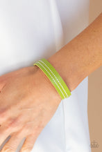 Load image into Gallery viewer, Life is WANDER-ful - Green Bracelet - Paparazzi Jewelry