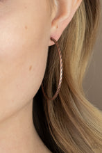 Load image into Gallery viewer, Rural Reserve - Copper Earrings - Paparazzi Jewelry