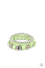 Load image into Gallery viewer, paparazzi-accessories-desert-blossom-green-bracelet