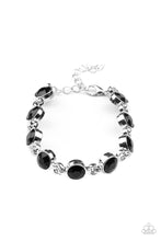 Load image into Gallery viewer, paparazzi-accessories-first-in-fashion-show-black-bracelet