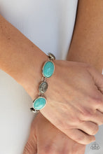Load image into Gallery viewer, Cactus Country - Blue Bracelet - Paparazzi Jewelry