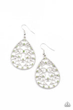 Load image into Gallery viewer, paparazzi-accessories-midnight-carriage-green-earrings